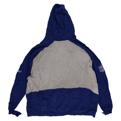 Reebok Vintage New York Giants NFL Hoodie Blue Grey 2XL 60 Cotton 40 Polyester Hooded American Football Sports Streetwear