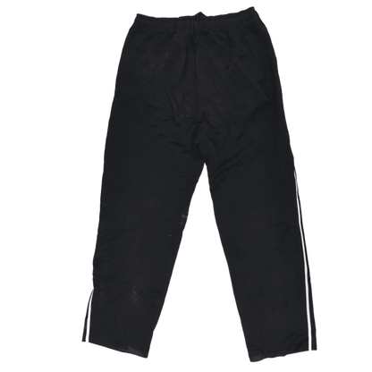 Champion Black Track Trousers Large Polyester 78 cm Inseam 91 cm Waist
