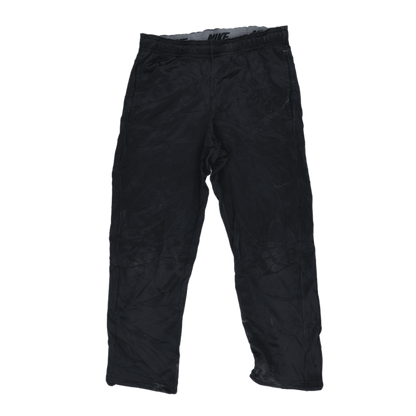 Nike Therma-Fit Black Track Bottoms Men Size Medium Polyester Blend