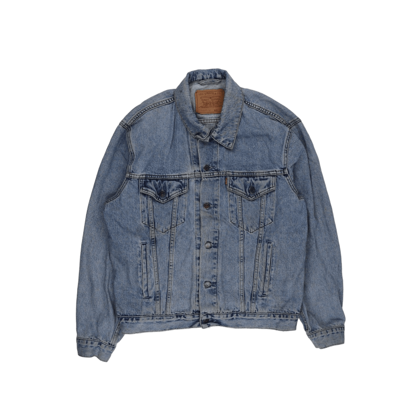 Levi's 70503 Vintage Light Blue Denim Jacket Men Medium Cotton Collared