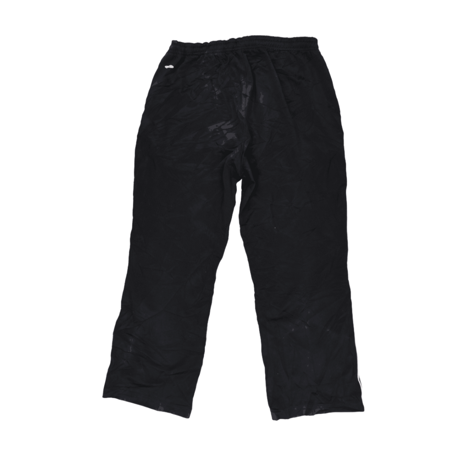 Reebok Black Track Pants Large 42 cm Waist 78 cm Inseam Polyester