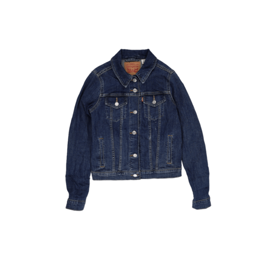 Levi's Classic Blue Denim Jacket Women's XS Cotton Vintage