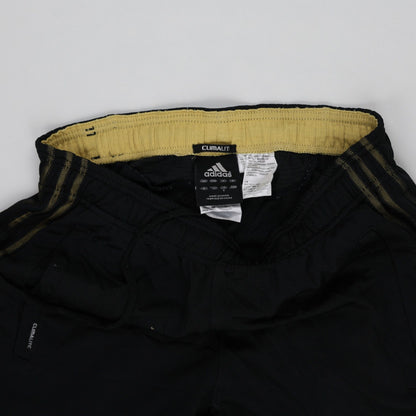 adidas Climalite Black Gold Stripe Track Pants Men Size L 78 cm Inseam 42 cm Waist Polyester