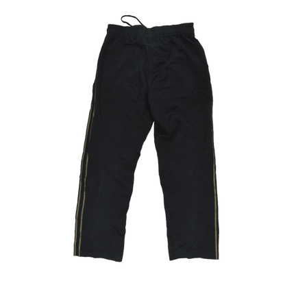 adidas Climalite Black Gold Stripe Track Pants Men Size L 78 cm Inseam 42 cm Waist Polyester