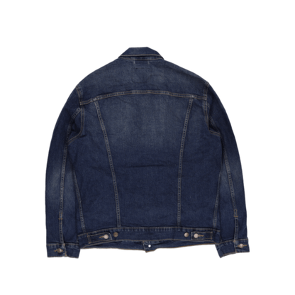 Levi Strauss Blue Denim Jacket Men's Large Cotton Vintage Collared