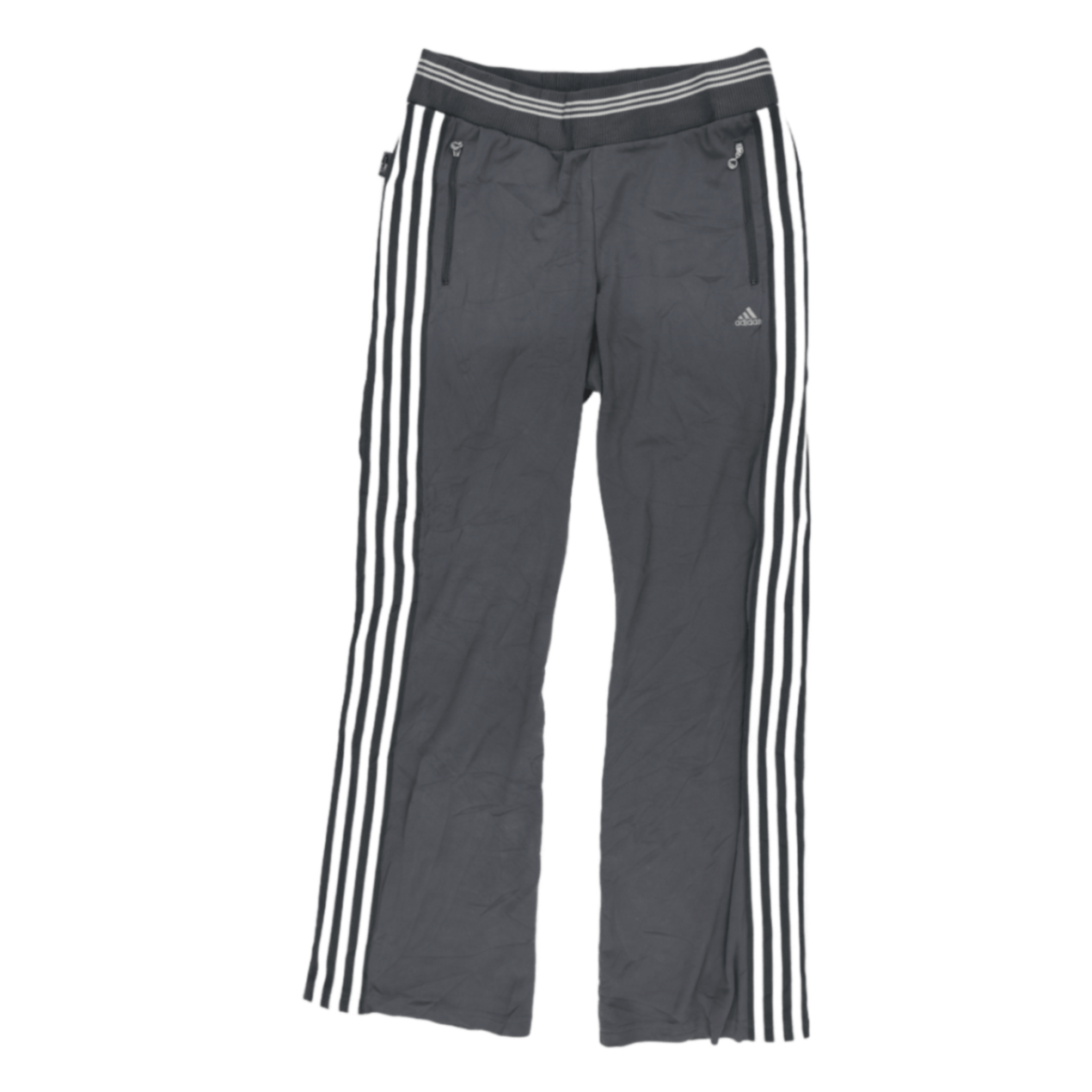 adidas Clima365 Grey Track Pants Mens Medium Polyester Blend Vintage