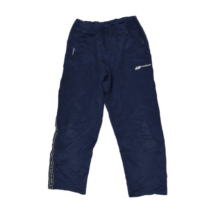 Reebok Navy Blue Vintage Track Pants Large 76cm Inseam Polyester