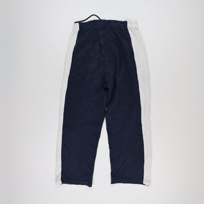 Adidas Track Pants Navy Blue Large Polyester Men's Trousers