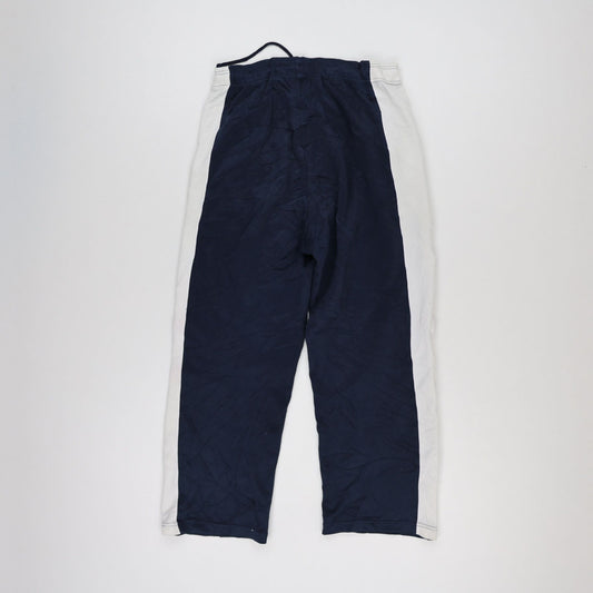 Adidas Track Pants Navy Blue Large Polyester Men's Trousers