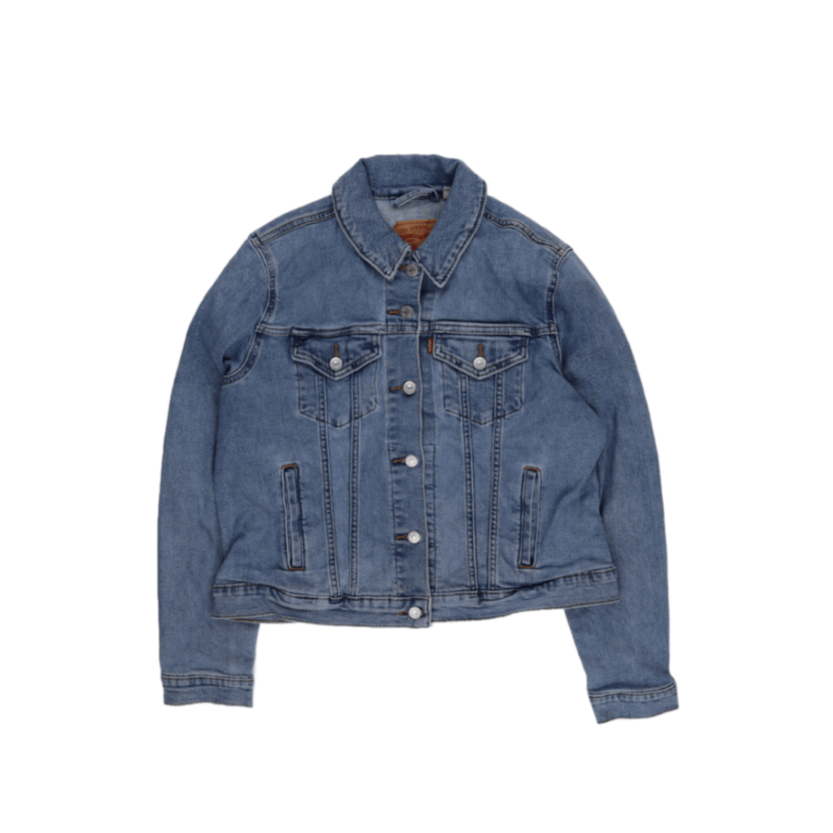 Levi's Vintage Blue Denim Trucker Jacket XL Cotton