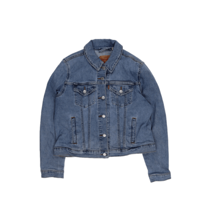 Levi's Vintage Blue Denim Trucker Jacket XL Cotton