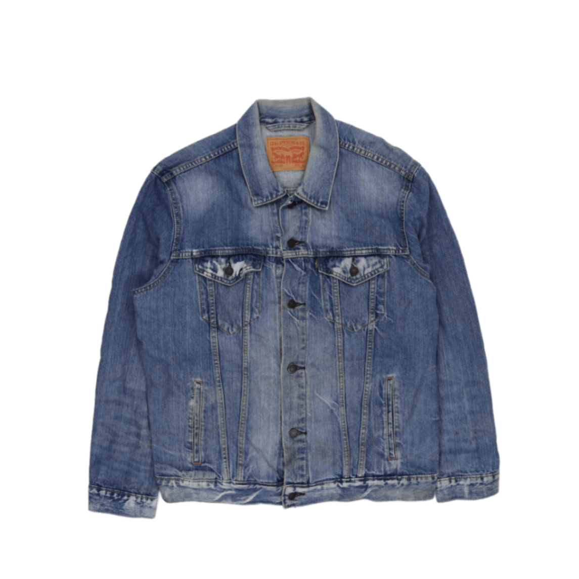 Levi's Vintage Denim Trucker Jacket Blue XL Cotton