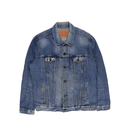 Levi's Vintage Denim Trucker Jacket Blue XL Cotton