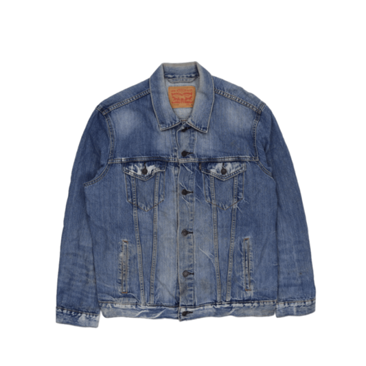Levi's Vintage Denim Trucker Jacket Blue XL Cotton