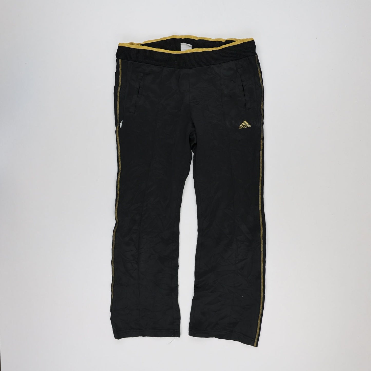 adidas Black Climalite Trackpants Large 42 Waist 79 Inseam Polyester