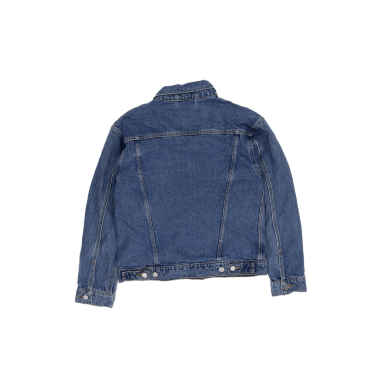 Levi's Vintage Blue Denim Trucker Jacket Size S Unisex Cotton