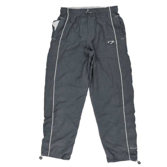 Billabong Grey Track Bottoms Men's Medium Polyester Vintage Trousers 77cm Inseam