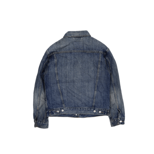 Levi's Classic Blue Denim Trucker Jacket Small 100% Cotton