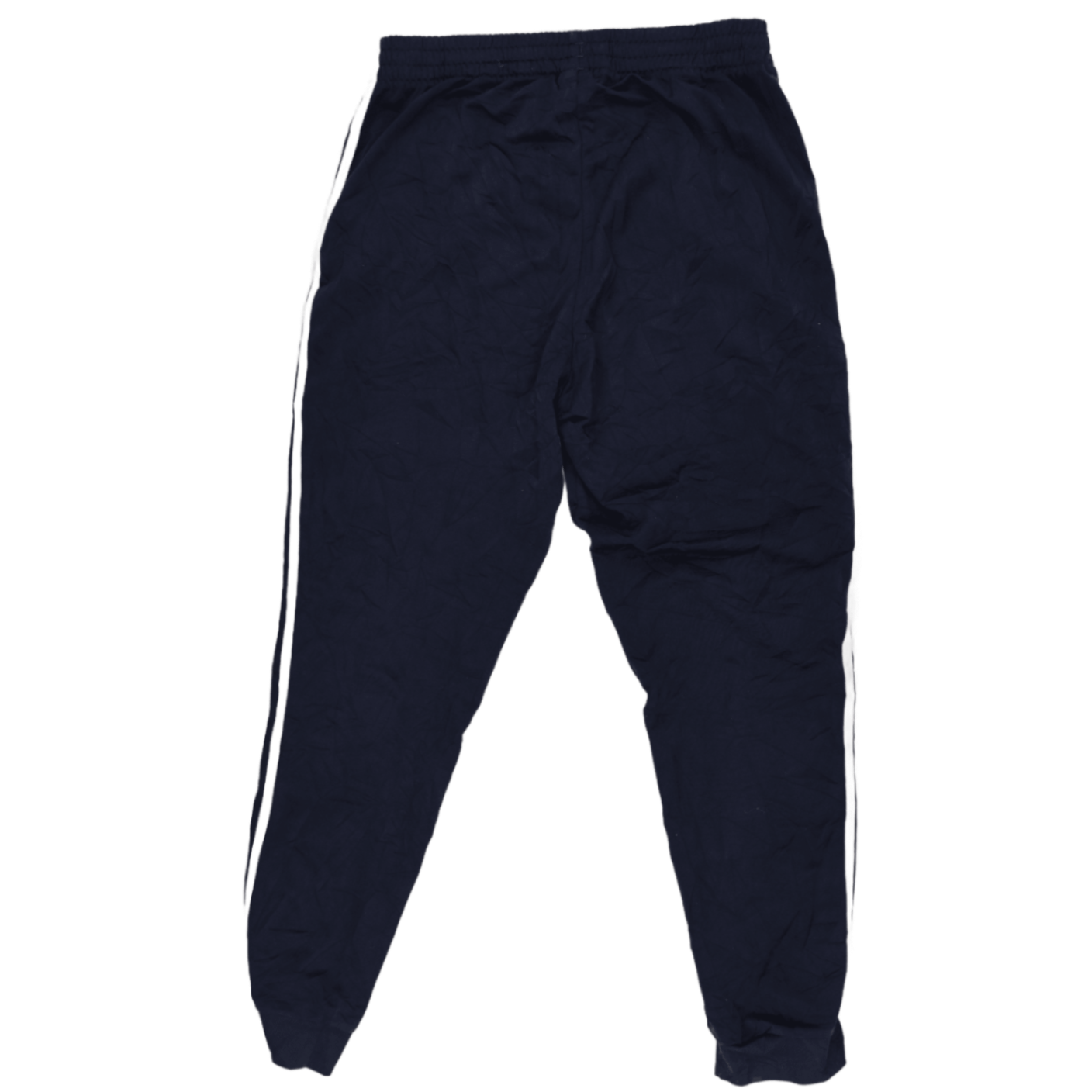 adidas Navy Blue Track Pants Medium Polyester 76cm Inseam 41cm Waist