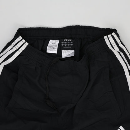 adidas Black Track Pants Medium 36 Inch Waist 79 cm Inseam 100 Percent Polyester