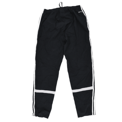 adidas Black Track Pants Medium 36 Inch Waist 79 cm Inseam 100 Percent Polyester