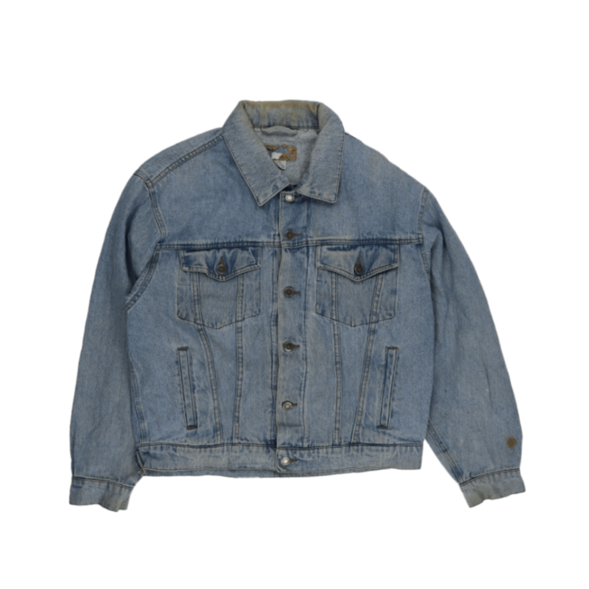 Levi's Vintage Light Blue Denim Trucker Jacket Size L Cotton