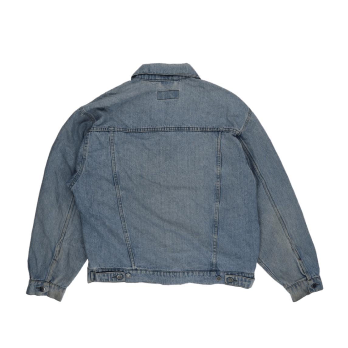 Levi's Vintage Light Blue Denim Trucker Jacket Size L Cotton