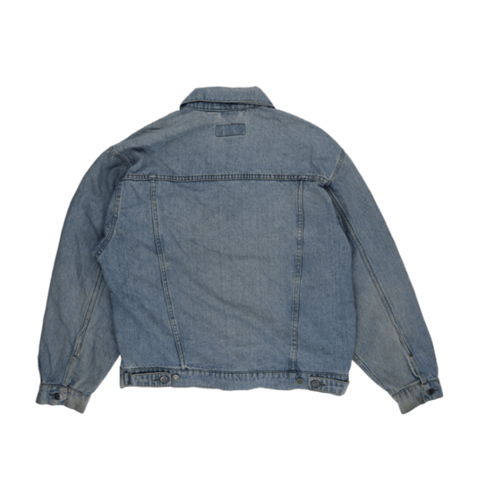 Levi's Vintage Light Blue Denim Trucker Jacket Size L Cotton