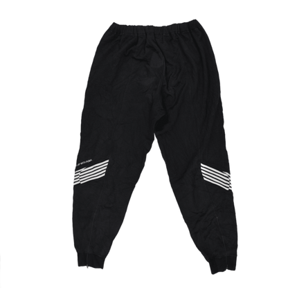 PUMA Black Track Bottoms Men's Medium Polyester Blend 36 Inch Waist 76 cm Inseam