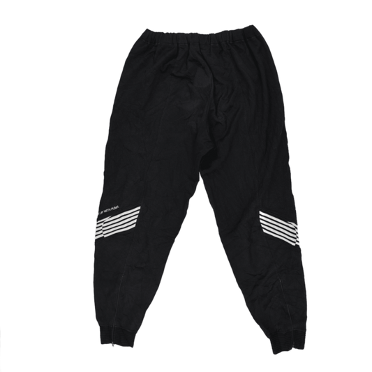 PUMA Black Track Bottoms Men's Medium Polyester Blend 36 Inch Waist 76 cm Inseam