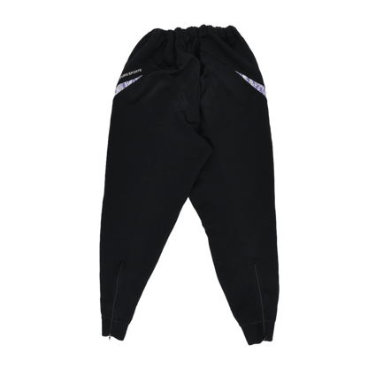 PUMA Vintage Black Purple Track Bottoms Men's Size L 42 Waist 77 Inseam Polyester