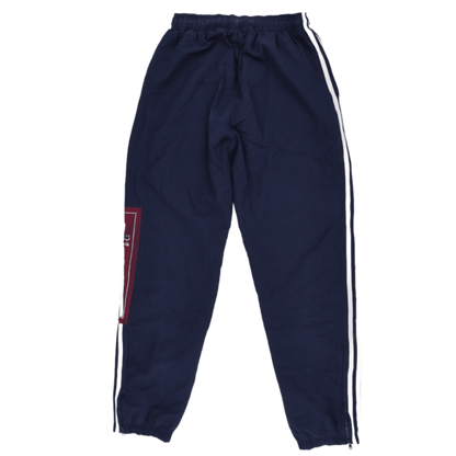 adidas Navy Blue Athletic Track Pants Small 75 cm Inseam 34 cm Waist Polyester Vintage