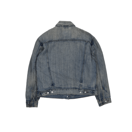 Levi's Vintage Large Light Blue Denim Trucker Jacket Cotton