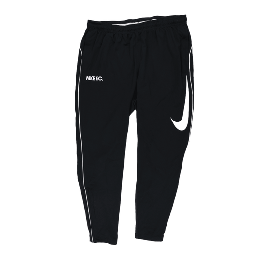 Nike FC Dri-FIT Black Slim Fit Tapered Track Pants Men's Medium 76cm Inseam Polyester