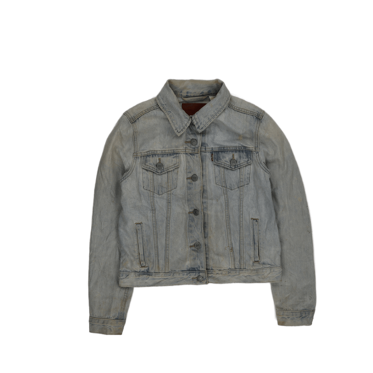 Levi's Vintage Light Blue Denim Trucker Jacket Medium Cotton