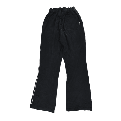 Adidas Black Track Trousers Men's Size L Polyester 80 cm Inseam 40 cm Waist