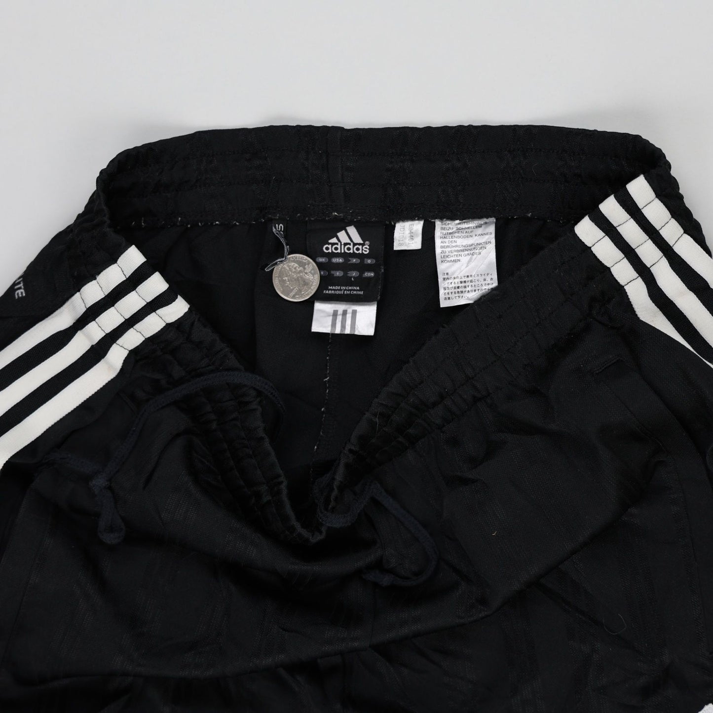 adidas Climacool Black Track Trousers for Men Size Large 36 in Waist 32 in Inseam Polyester