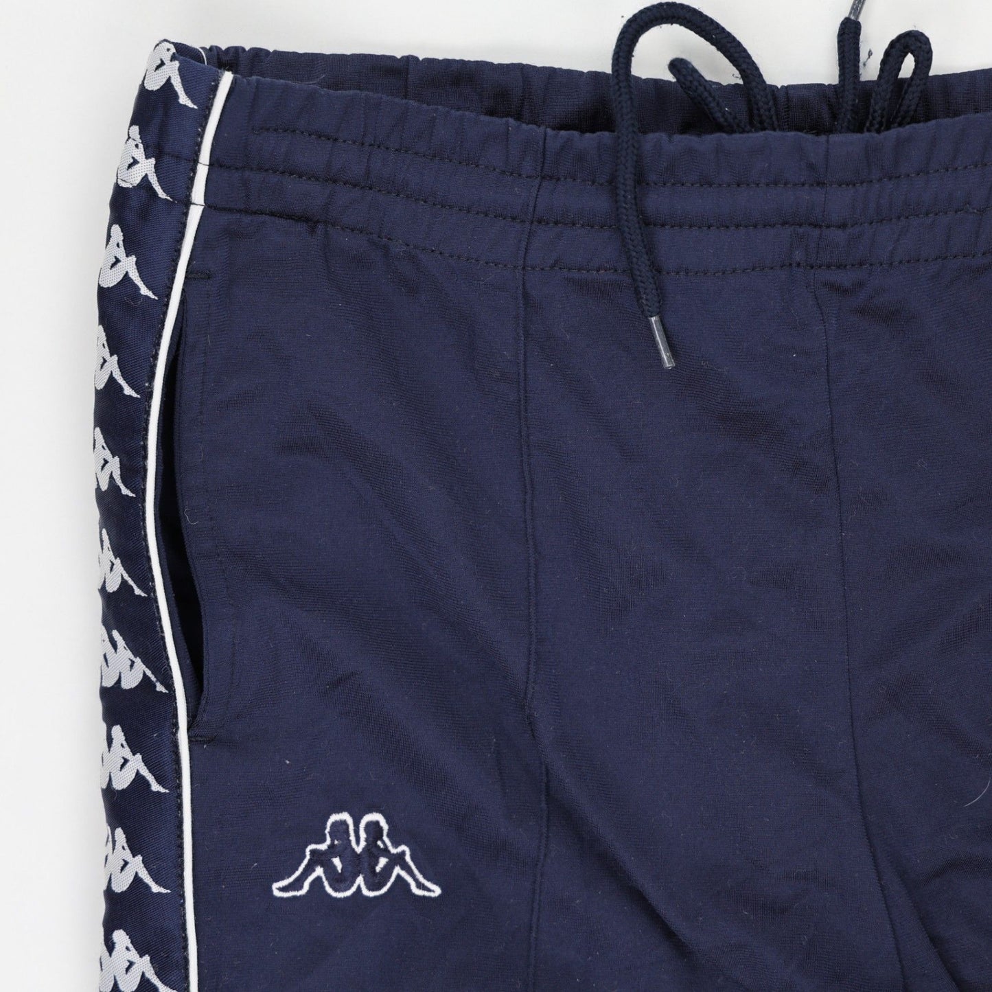 Kappa Navy Blue Track Pants Men's Medium 76cm Inseam 82cm Waist Polyester