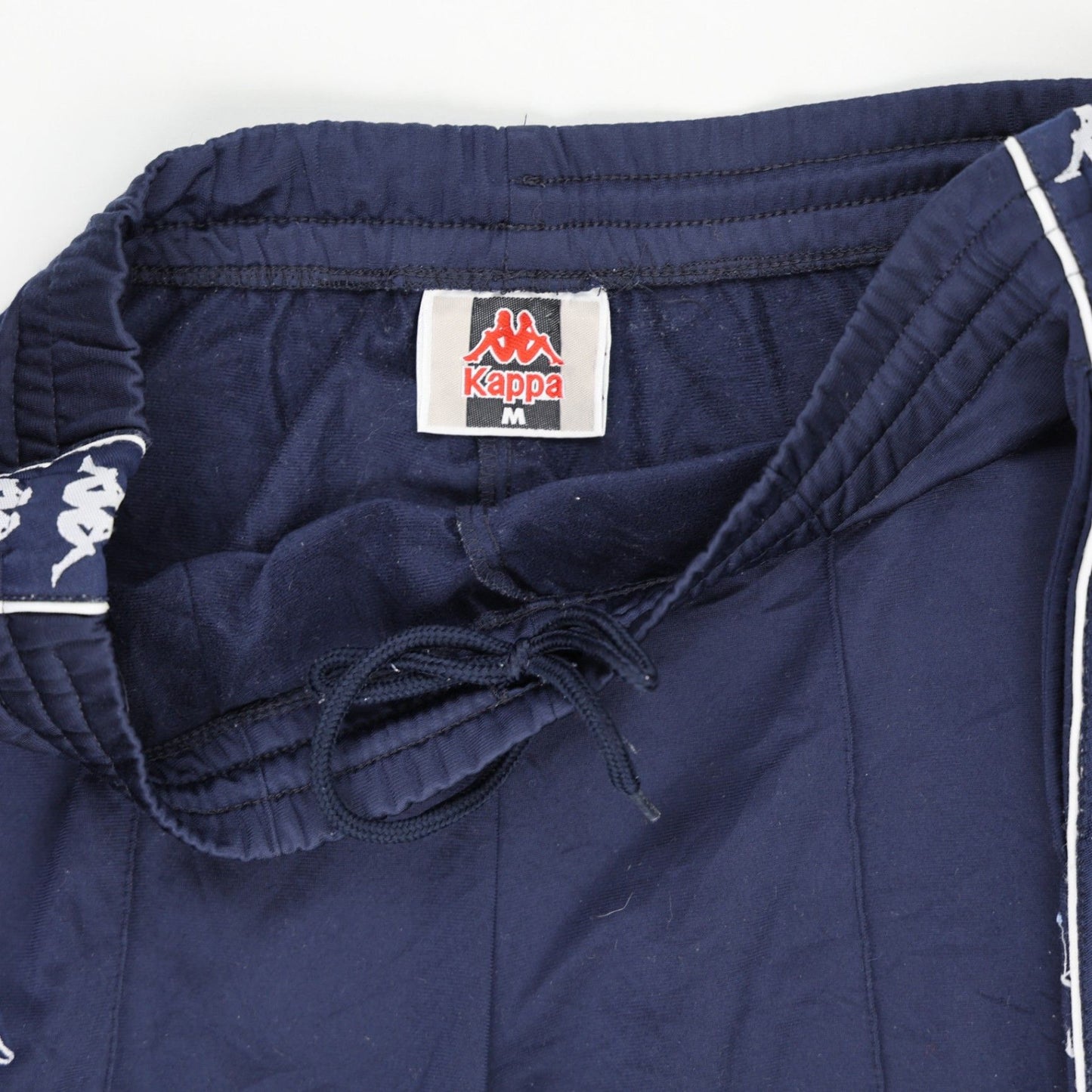 Kappa Navy Blue Track Pants Men's Medium 76cm Inseam 82cm Waist Polyester