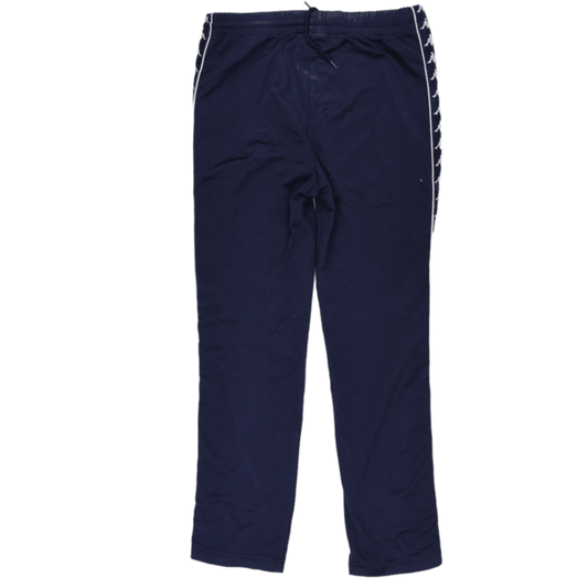 Kappa Navy Blue Track Pants Men's Medium 76cm Inseam 82cm Waist Polyester