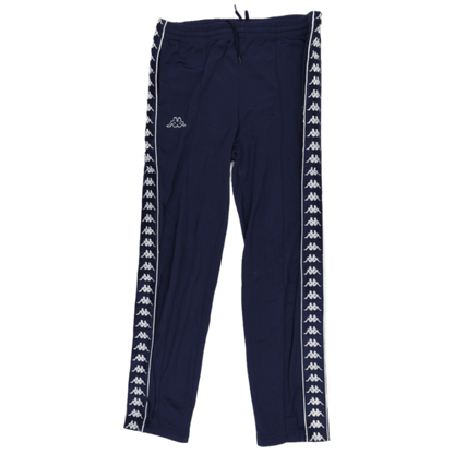 Kappa Navy Blue Track Pants Men's Medium 76cm Inseam 82cm Waist Polyester