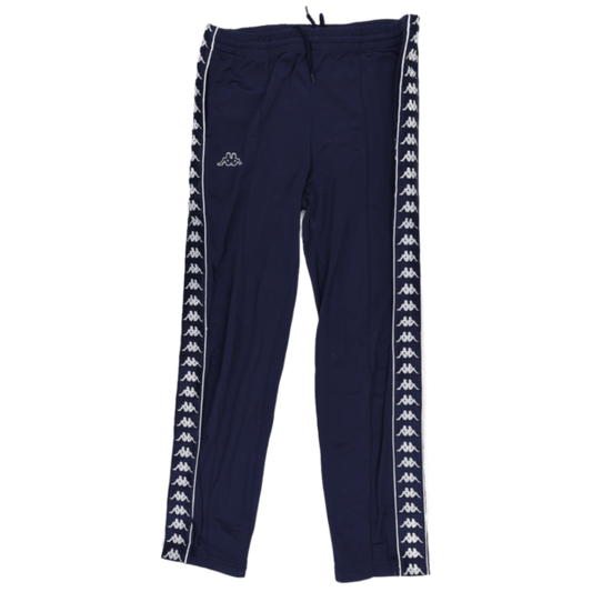 Kappa Navy Blue Track Pants Men's Medium 76cm Inseam 82cm Waist Polyester