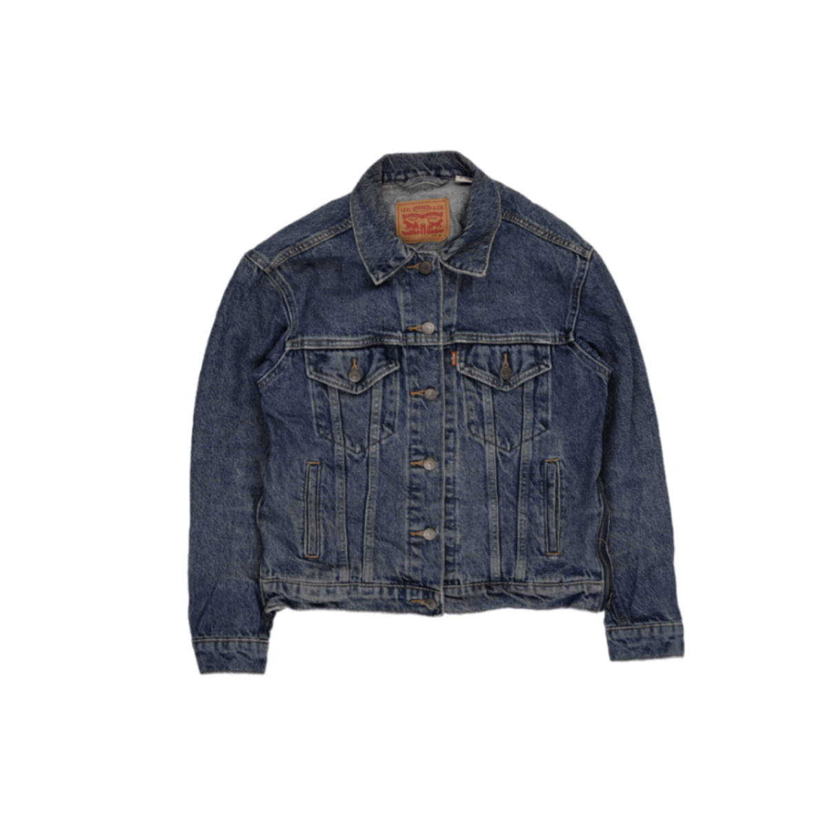 Levi's Vintage Denim Trucker Jacket Blue Small Cotton
