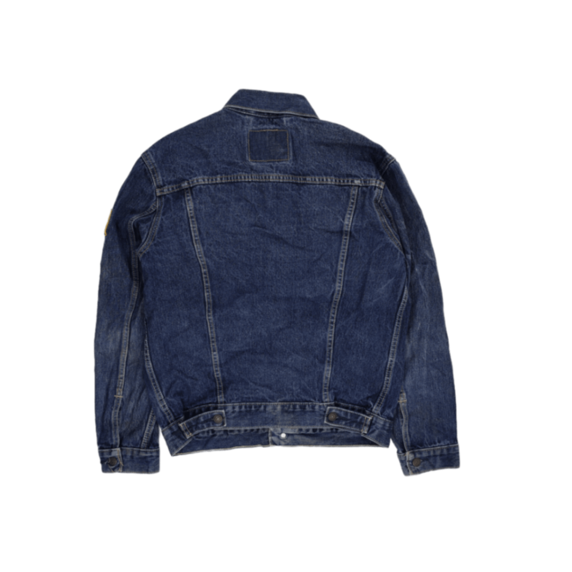 Levi's Vintage Blue Denim Trucker Jacket Size Medium Cotton
