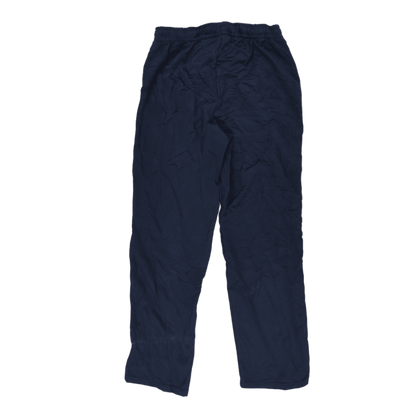 adidas Navy Blue Track Bottoms Men's Medium 76 cm Inseam 38 cm Waist Polyester