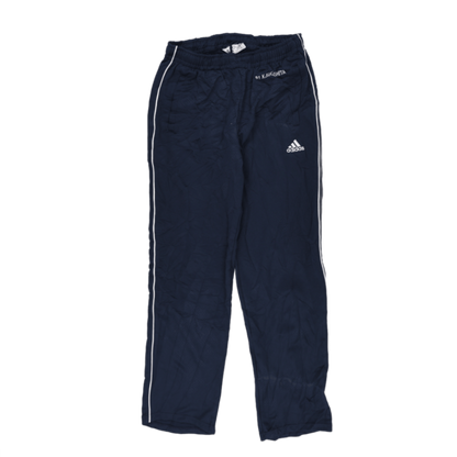 adidas Navy Blue Track Bottoms Men's Medium 76 cm Inseam 38 cm Waist Polyester