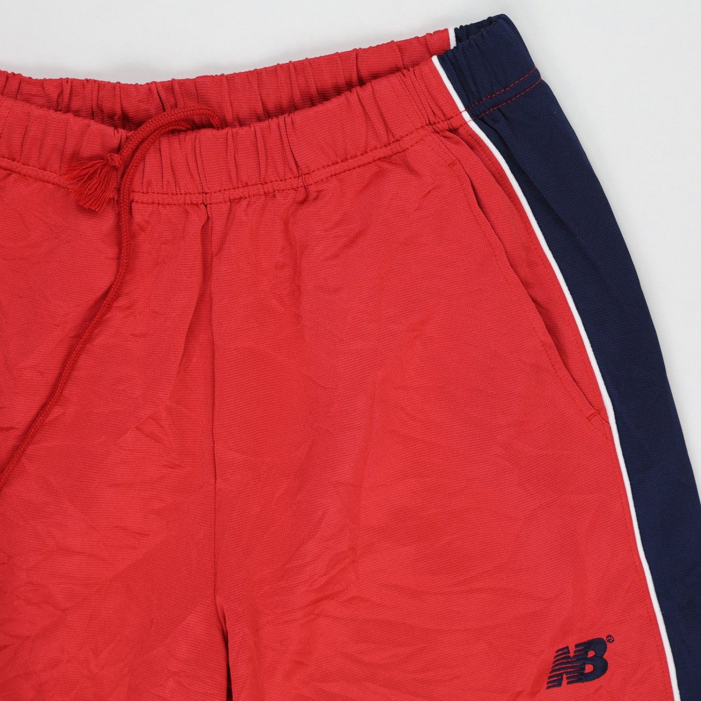 New Balance Red Track Pants Mens Size M 38 Waist 76 Inseam Polyester
