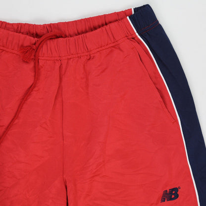 New Balance Red Track Pants Mens Size M 38 Waist 76 Inseam Polyester