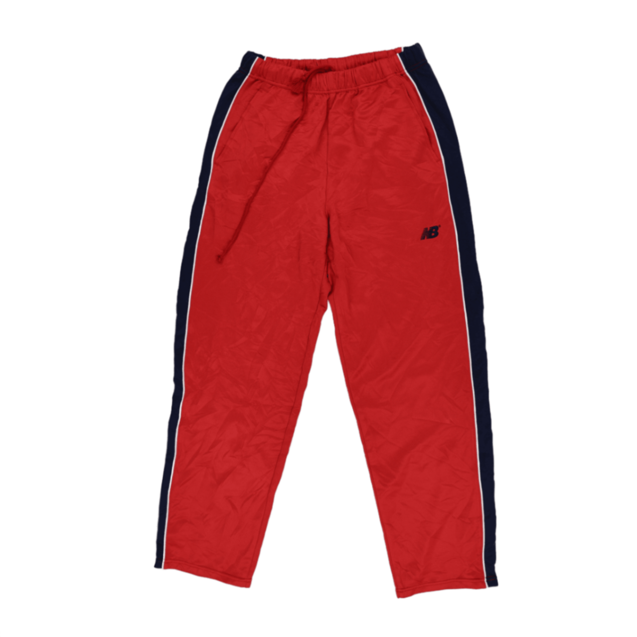 New Balance Red Track Pants Mens Size M 38 Waist 76 Inseam Polyester