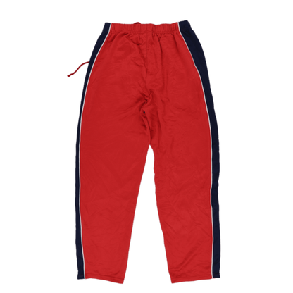 New Balance Red Track Pants Mens Size M 38 Waist 76 Inseam Polyester